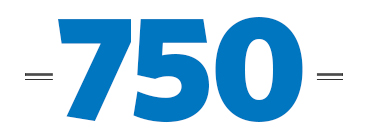 Image of the number 750