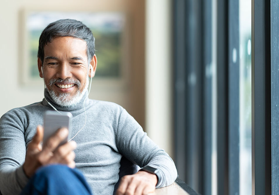 Older Asian Man Telehealth [web]